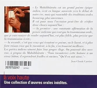 Jean-Claude Carrière, "Le Mahâbhârata"