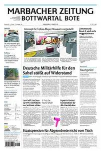 Marbacher Zeitung - 12. April 2018