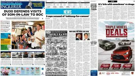 Philippine Daily Inquirer – August 30, 2017