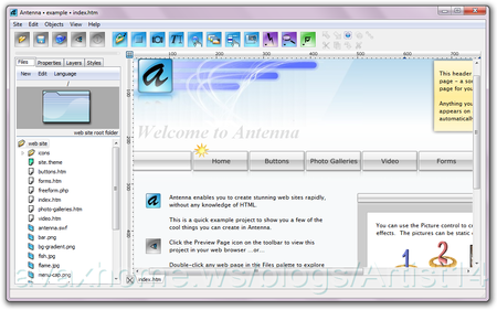 Antenna Web Design Studio v4.0 Portable