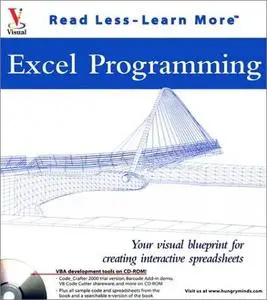 Jinjer Simon “Excel Programming: Your Visual Blueprint for Creating Interactive Spreadsheets" (repost)
