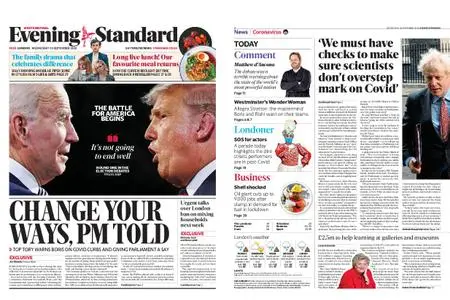London Evening Standard – September 30, 2020