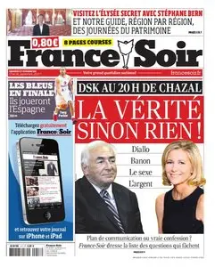 France Soir du Samedi 17 et Dimanche 18 Septembre 2011