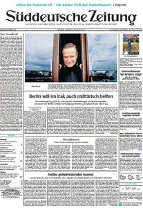 Süddeutsche Zeitung vom Mittwoch, 13. August 2014