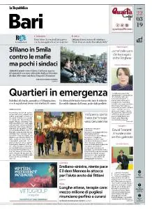 la Repubblica Bari - 22 Marzo 2019