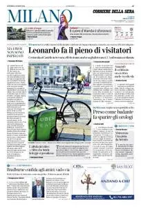 Corriere della Sera Milano – 09 agosto 2019