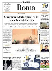 la Repubblica Roma - 10 Novembre 2023