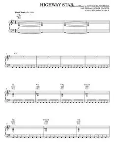 Highway star - Deep Purple (Piano-Vocal-Guitar)