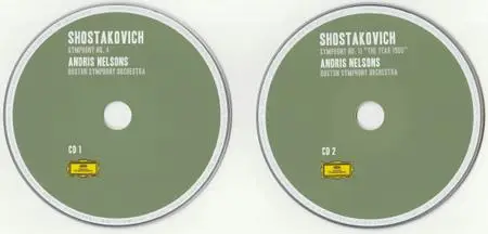 Shostakovich - Symphonies Nos. 4 & 11 - Boston Symphony Orchestra, Andris Nelsons (2018) {2CD Set Deutsche Grammophon 483 5220}