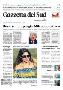Gazzetta del Sud Catanzaro - 5 Aprile 2025