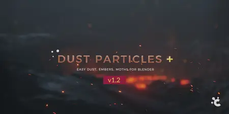 Blender Market - Dust Particles+ v1.2 Pro