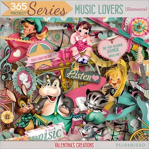 Scrap kit - Music Lovers