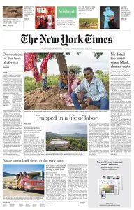 International New York Times - 23-24 November 2024