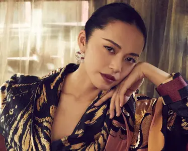 Yao Chen by Alexi Lubomirski for Harper's Bazaar China November 2018