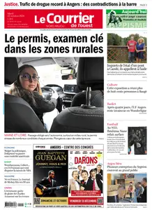 Le Courrier de l'Ouest Nord Anjou - 22 Octobre 2024