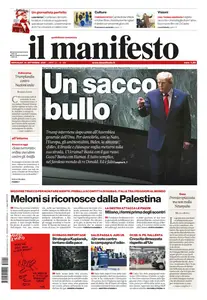 il Manifesto - 24 Settembre 2025