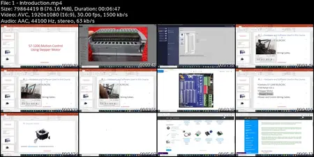 Siemens S7-1200 Motion Control Using Stepper Motor.