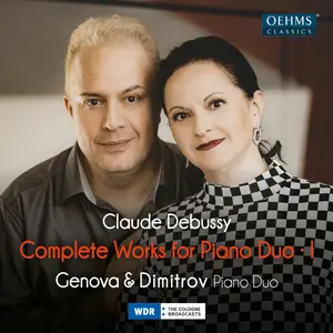 Genova & Dimitrov - Debussy Complete Works for Piano Duo, Vol. 1 (2025) [Official Digital Download]