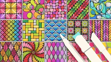 Draw Zendoodles for Mindfulness and Self-Care