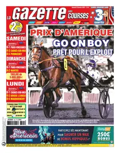 La Gazette des Courses - 25 Janvier 2025