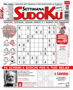 Settimana Sudoku - 10 Gennaio 2025