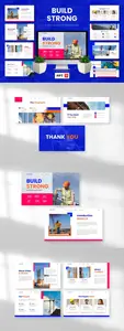 Build Strong - Construction Powerpoint VTUVMM8