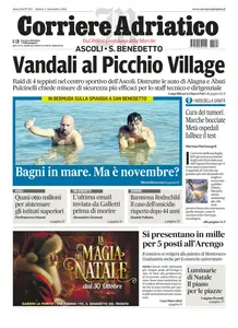 Corriere Adriatico Ascoli - 2 Novembre 2024