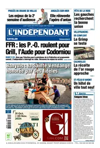 L'Indépendant - 14 Octobre 2024