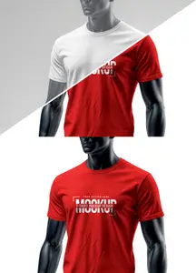 Mannequin with T-Shirt Mockup 1655988845