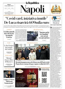 la Repubblica Napoli - 21 Dicembre 2024