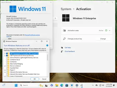 Windows 11 AIO 16in1 24H2 Build 26100.2161 (No TPM Required) Multilingual Preactivated