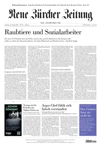 Neue Zurcher Zeitung  - 25 Januar 2025