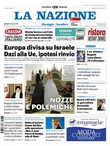 La Nazione Viareggio Versilia - 27 Giugno 2025
