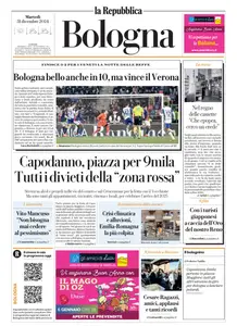 la Repubblica Bologna - 31 Dicembre 2024