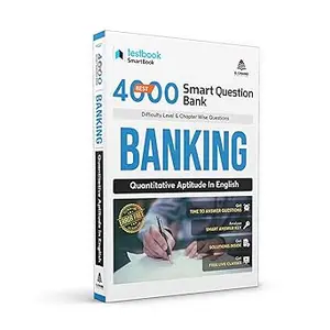 Best 4000 Smart Practice Questions for Banking - Quantitative Aptitude English, 1/e