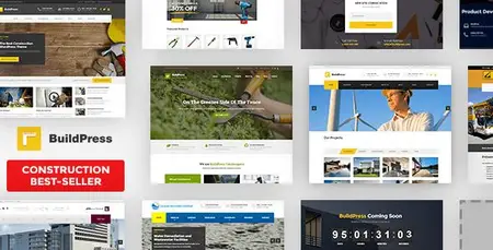 EE - Themeforest - BuildPress - Multi-purpose Construction and Landscape WordPress Theme 9323981 v5.7.0