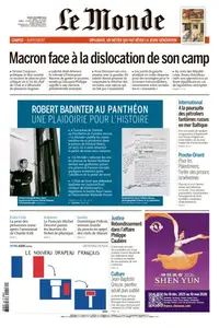 Le Monde du Jeudi 9 Octobre 2025