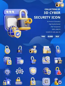EE - Collection of Cyber Security Icon E5ASAUG