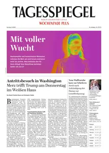 Der Tagesspiegel - 01 Juni 2025