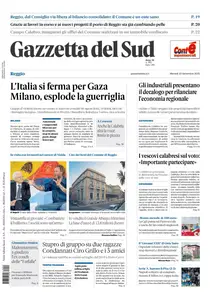 Gazzetta del Sud Reggio Calabria - 23 Settembre 2025