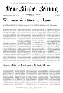 Neue Zürcher Zeitung International - 10 Oktober 2026