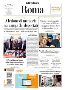 la Repubblica Roma - 27 Gennaio 2025