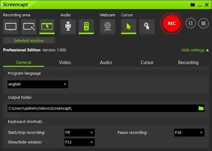 Screencapt Professional 2.005 Multilingual