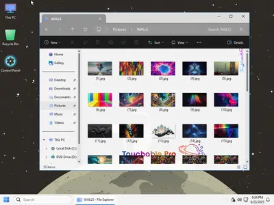 Windows 11 Pro / Home 24H2 Build 26100.5061 Touchable 11
