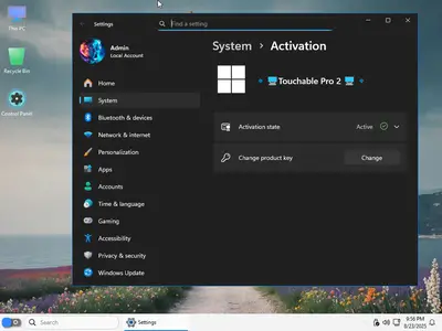 Windows 11 Pro / Home 24H2 Build 26100.5061 Touchable 11