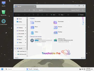 Windows 11 Pro / Home 24H2 Build 26100.5061 Touchable 11