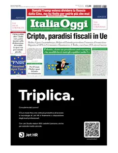 ItaliaOggi - 3 Giugno 2025