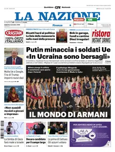 La Nazione Firenze - 6 Settembre 2025