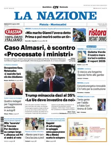 La Nazione Pistoia Montecatini - 6 Agosto 2025