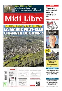 Midi Libre Lozère - 24 Octobre 2025